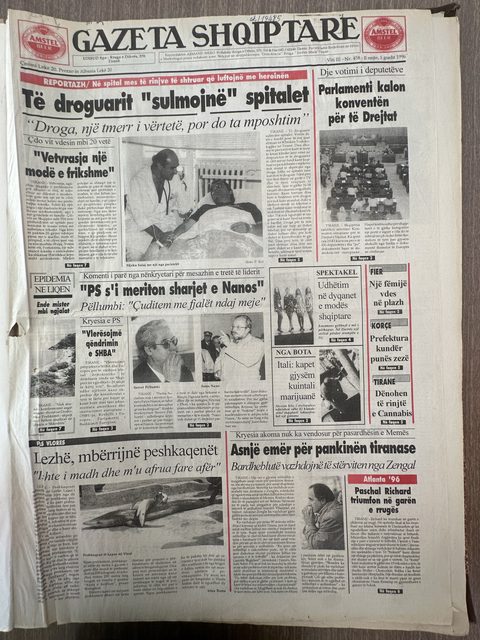 Gazeta Shqiptare 1996-08-01